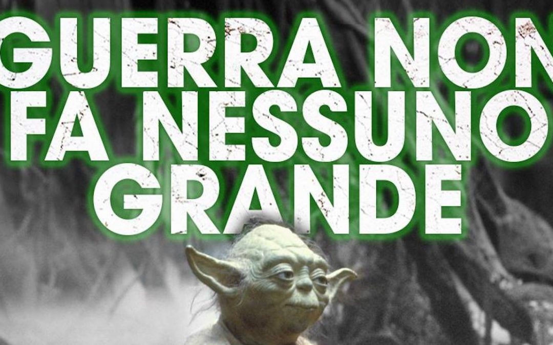 Grande guerriero? Guerra non fa nessuno grande