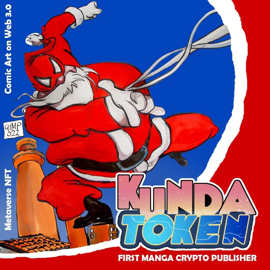 KundaComics - Kunda Token - Comics - Manga - Crypto - Cryptovalute - Gimp